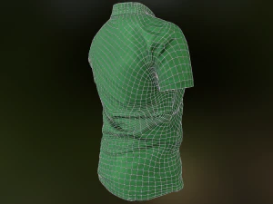t-shirt low poly 3D Model