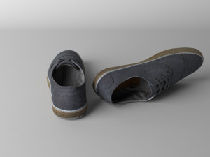 pair of shoes 3D Модель