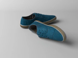 par de sapatos Modelo 3D