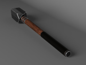 medieval war mace Modelo 3D