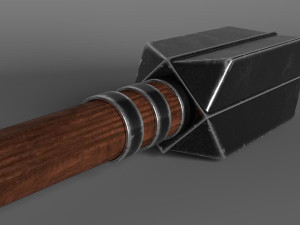 medieval war mace Modelo 3D