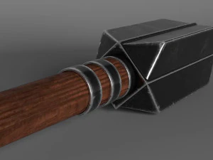 medieval war mace 3D Model
