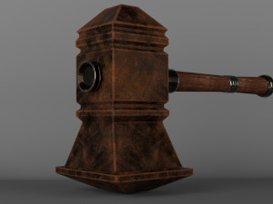 fantasy hammer 3D Model