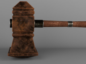 fantasy hammer 3D-Modell