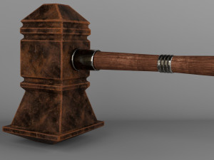 fantasy hammer 3D-Modell