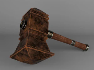 幻想锤 3D 模型
