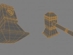 fantasy hammer 3D-Modell