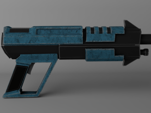 sci fi pistol 3D-Modell