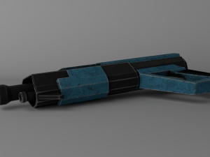 sci fi pistol 3D-Modell