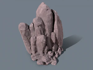 collapsed rocks 3D Model