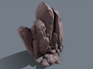 collapsed rocks 3D Модель