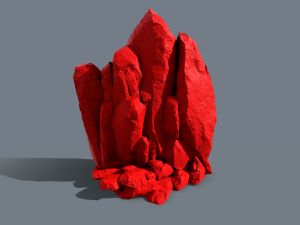 collapsed rocks 3D Модель