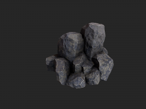 rock pack Modelo 3D