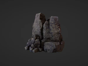 rock pack 3D Model