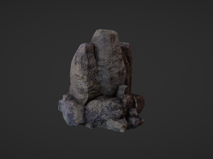 rock pack Modelo 3D