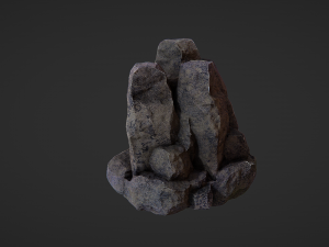 rock pack Modelo 3D
