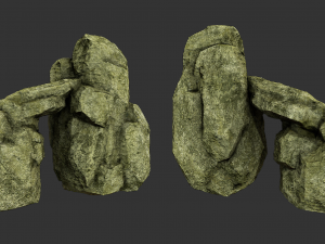cliff rock collection 3D मॉडल