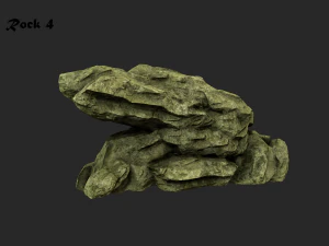 cliff rock collection 3D Model