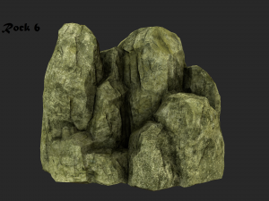 cliff rock collection 3D मॉडल