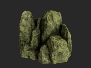 cliff rock collection 3D Model