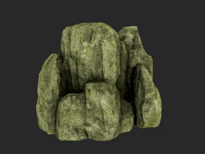 cliff rock collection 3D Model