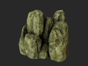 cliff rock collection 3D Model
