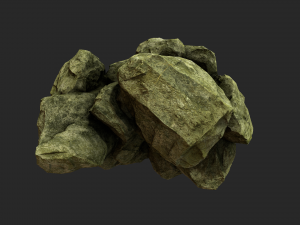 cliff rock collection 3D मॉडल
