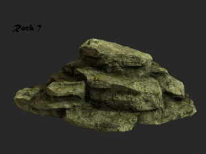cliff rock collection 3D मॉडल