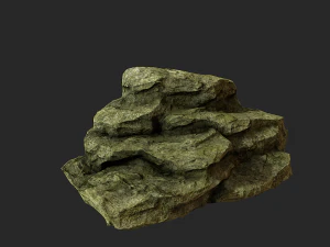 cliff rock collection 3D Model