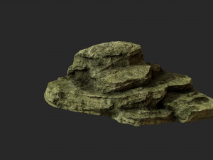 cliff rock collection 3D मॉडल