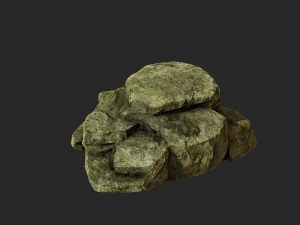 cliff rock collection 3D मॉडल