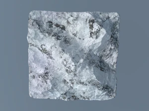 mountain under the snow 3D Model