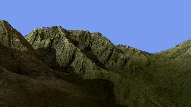 valley 3D Модель .c4d .max .obj .3ds .fbx .stl .blend 