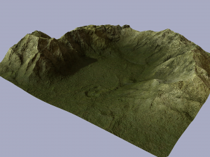 terrain 3D Model