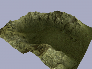 terrain 3D मॉडल
