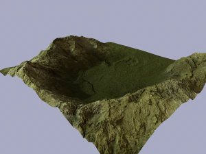 terrain 3D Model