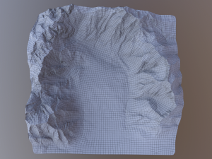 terrain 3D मॉडल