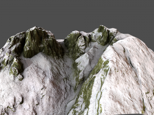 mountain pass 3D Model