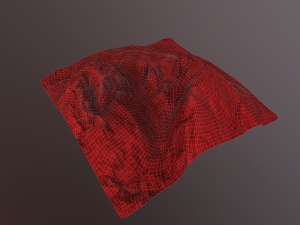mountain pass Modèle 3D