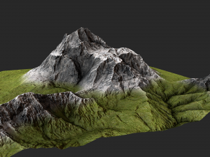 mountain 3D 模型