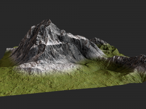 mountain 3D 模型