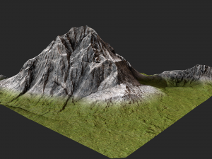 mountain 3D 模型