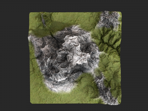 mountain 3D 模型