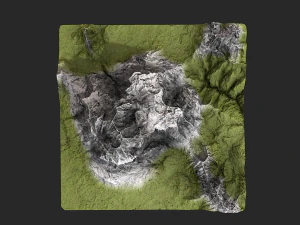 mountain 3D Model