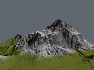 mountain 3D 模型