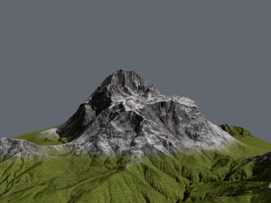 mountain 3D 模型