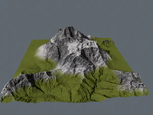 mountain 3D Model