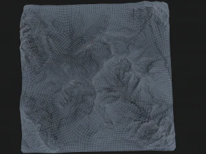 mountain under the snow 3D Model
