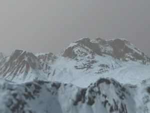 kraina lodu i śniegu Model 3D