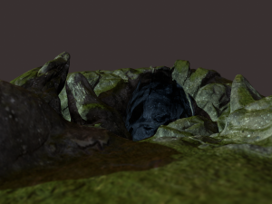 cave entrance 3D Model